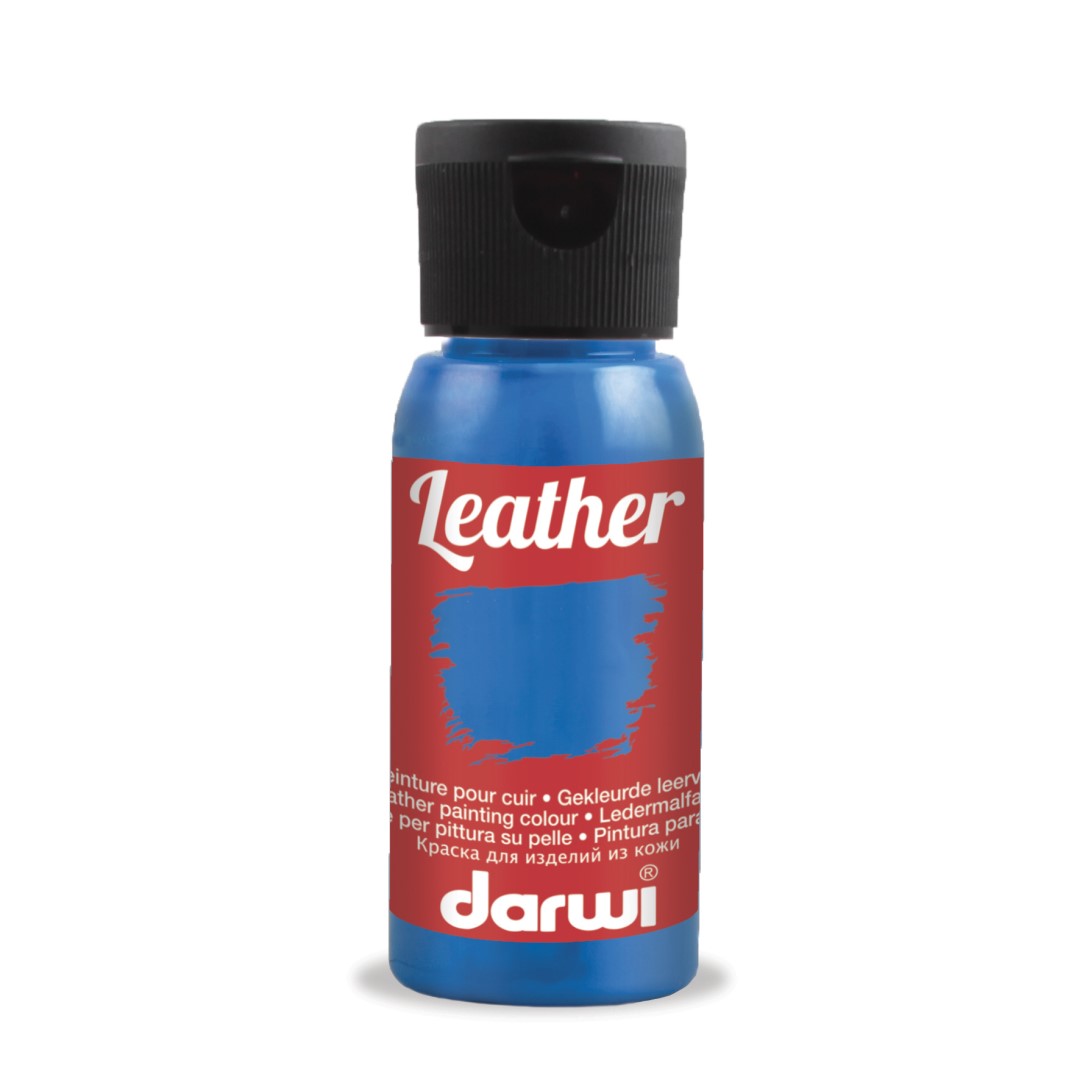 DARWI Leather farba na kožu 50ml svetlo modrá