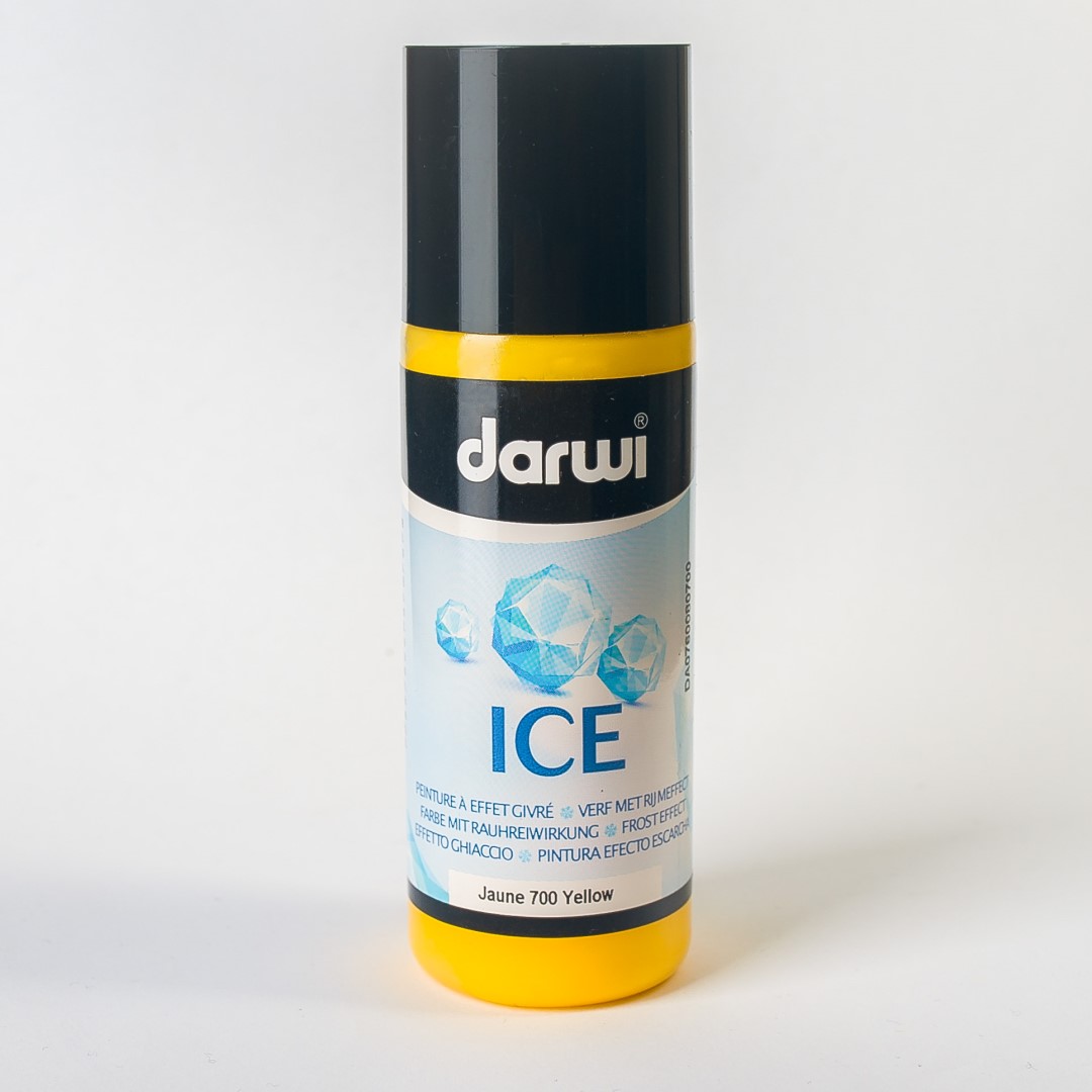 DARWI Ice farba s ľadovým efektom 80ml žltá- 1ks