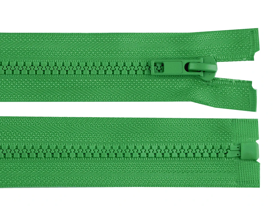 Kostený zips šírka 5 mm dĺžka 65 cm bundový -1ks