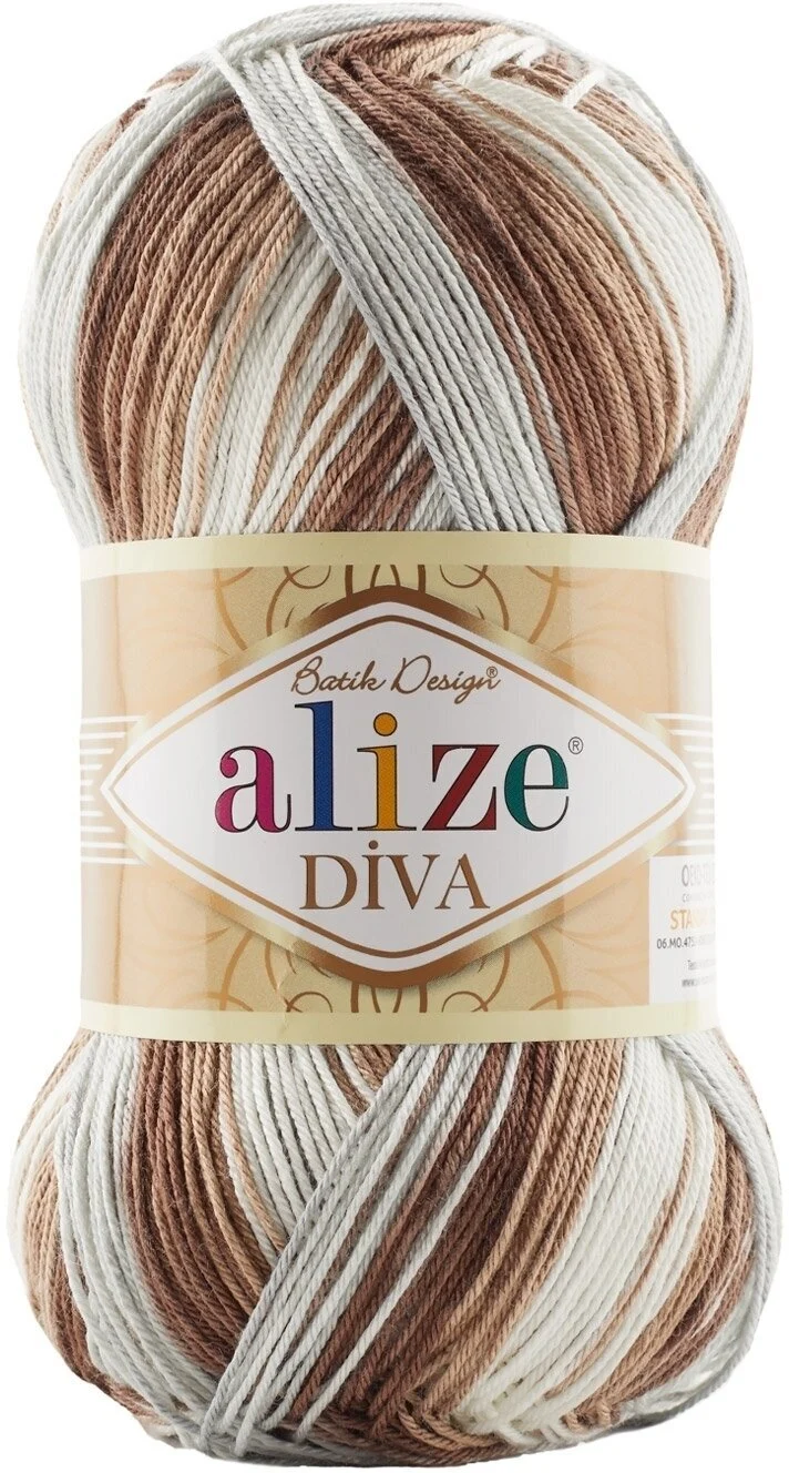 Pletacia priadza Alize Diva Batik 100g