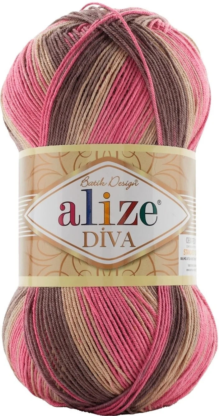 Pletacia priadza Alize Diva Batik 100g