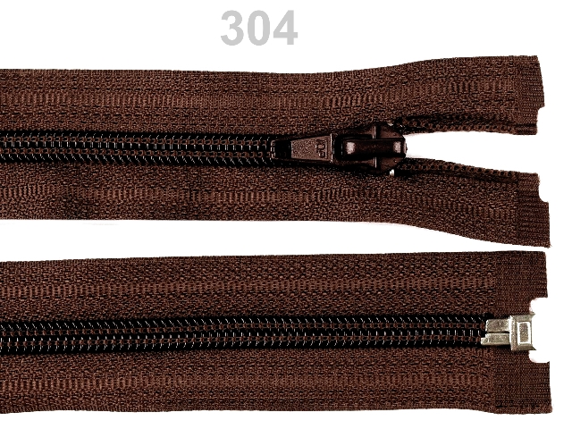 Špirálový zips šírka 5 mm dĺžka 30 cm bundový POL-1ks