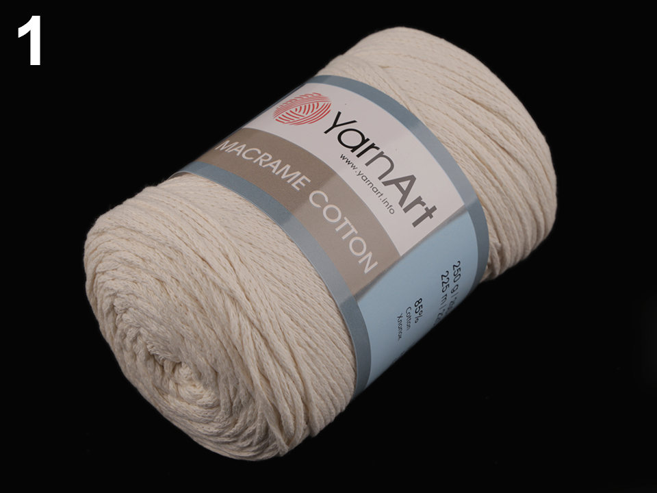 Pletacia priadza YarnArt Macrame Cotton 250g